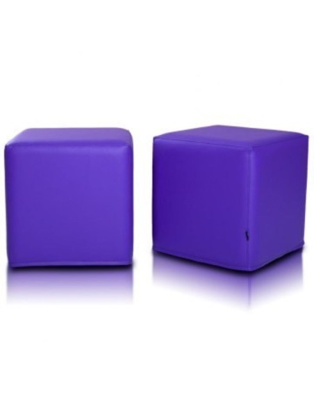 Bean bag stolac kockasta ljubičasta EMI