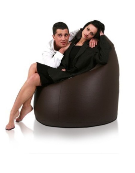 Bean bag tamnosmeđa kruška EMI