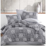 Posteljina Ceramica siva EMI - 100% pamuk deluxe