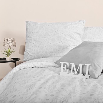 Pamučne plahte Morsko siva EMI