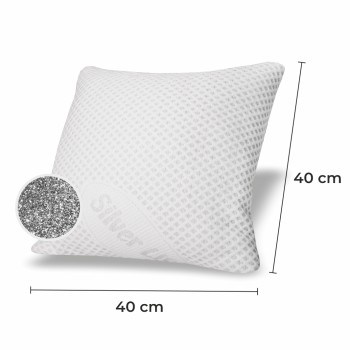Srebrni medicinski jastuk 40x40cm EMI