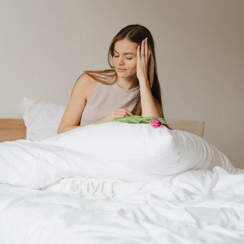 Posteljina bijela pamuk deluxe EMI