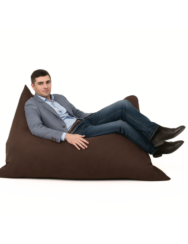 Jastuk bean bag tamno smeđi antilop EMI