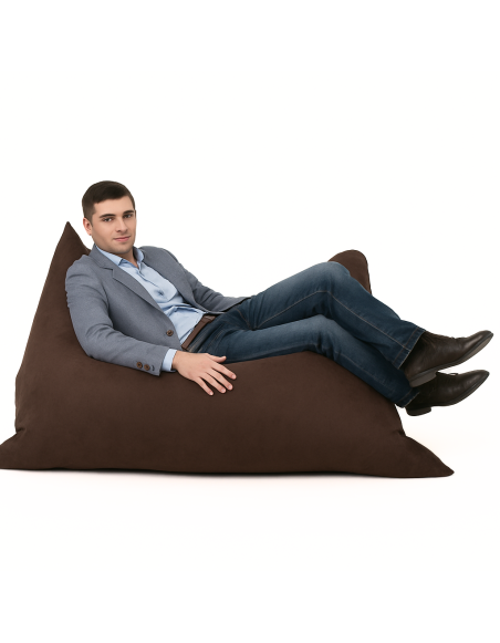 Jastuk bean bag tamno smeđi antilop EMI