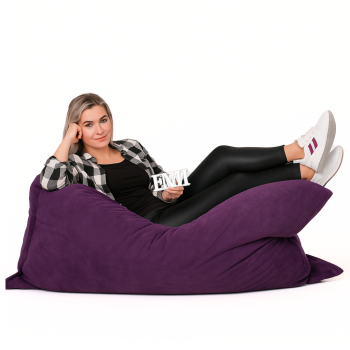 Jastuk bean bag ljubičasta antilop EMI