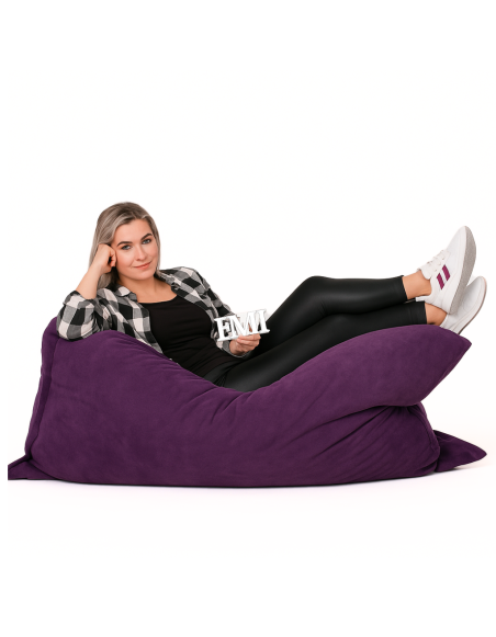 Jastuk bean bag ljubičasta antilop EMI