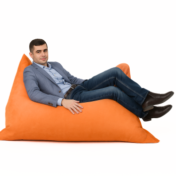 Jastuk bean bag narančasti antilop EMI
