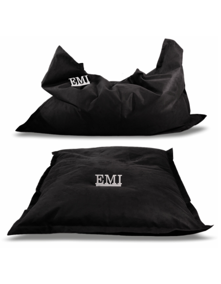 Jastuk bean bag crni antilop EMI