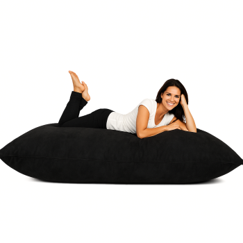 Jastuk bean bag crni antilop EMI