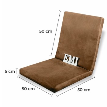 Jastuk za stolicu smeđi EMI