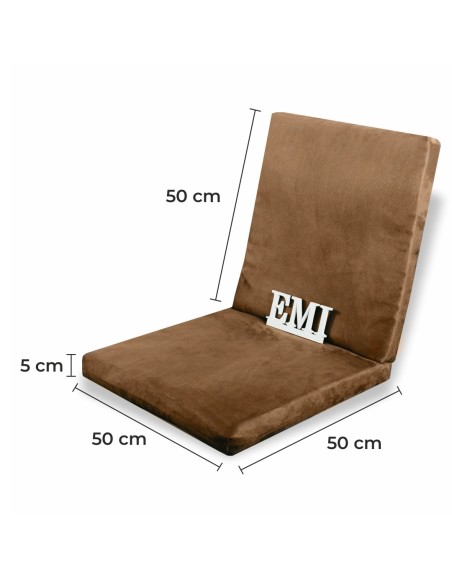 Jastuk za stolicu smeđi EMI