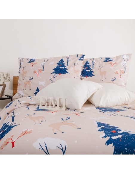 Božićne pamučne plahte Frostelle EMI