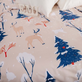 Božićne pamučne plahte Frostelle EMI