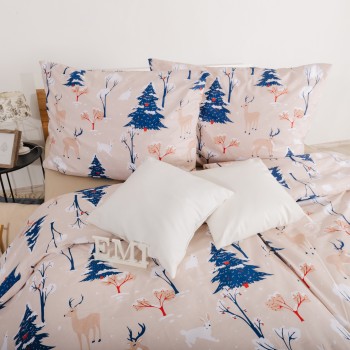 Božićne pamučne plahte Frostelle EMI