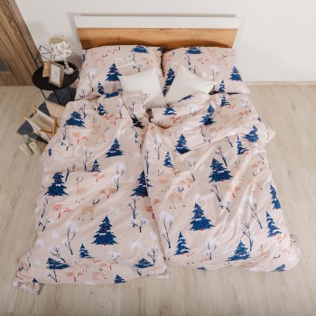 Božićne pamučne plahte Frostelle EMI