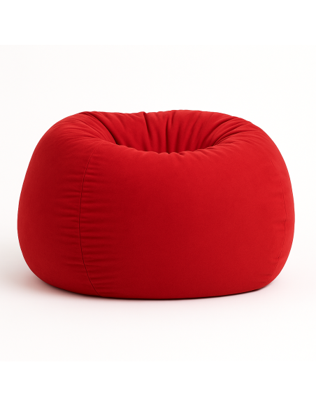 Ležaljka bean bag crvena EMI