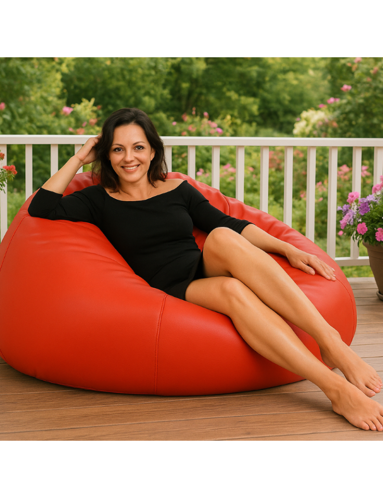 Lopta za bean bag crvena EMI