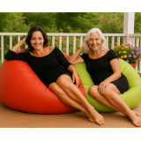 Lopta za bean bag crvena EMI