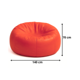 Lopta za bean bag crvena EMI