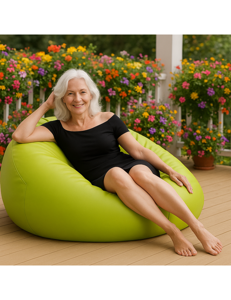 Bean bag lopta limeta EMI