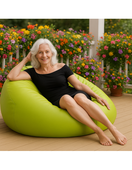 Bean bag lopta limeta EMI