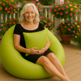 Bean bag lopta limeta EMI