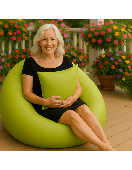 Bean bag lopta limeta EMI