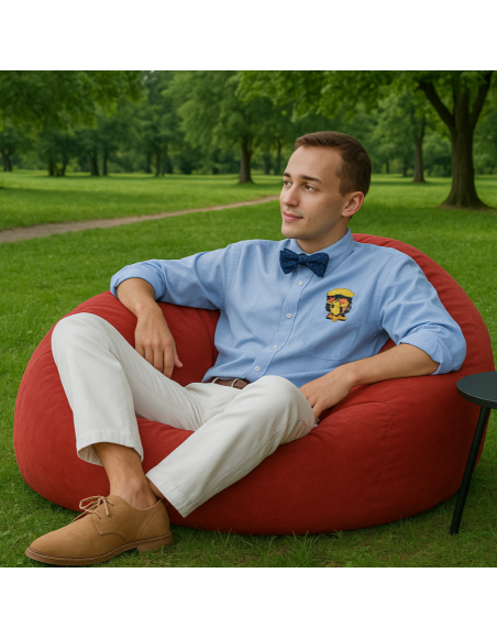 Lopta za beanbag crvena antilop crvena EMI