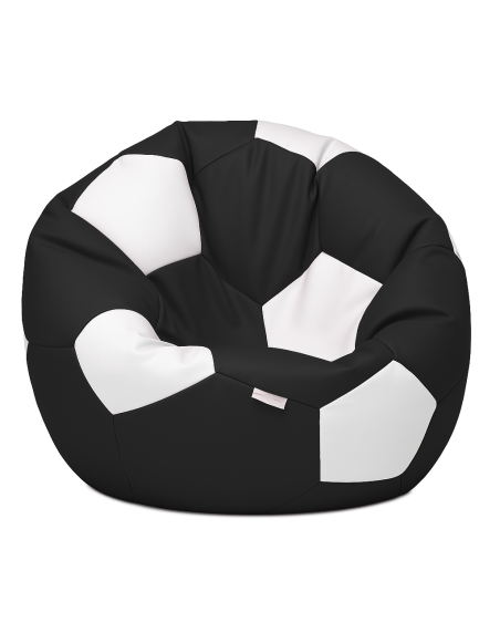 Crno-bijela nogometna lopta EMI