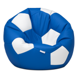 Bean bag nogometna lopta plavo-bijela EMI