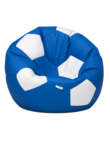Bean bag nogometna lopta plavo-bijela EMI