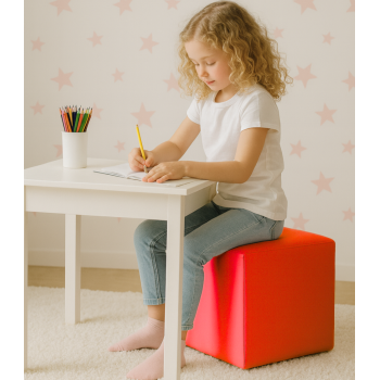 Bean bag stolac cube crvena EMI