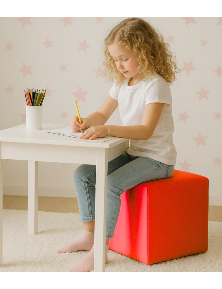 Bean bag stolac cube crvena EMI