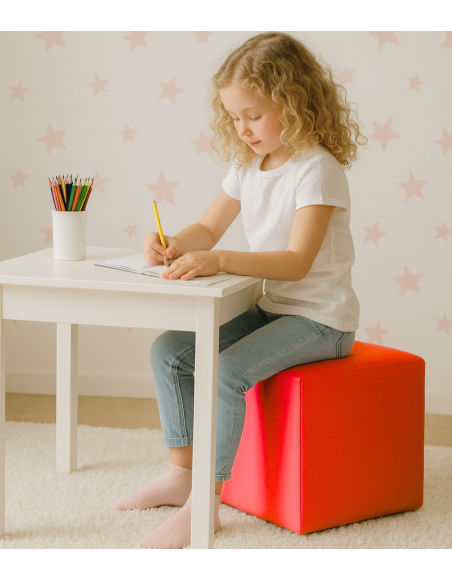 Bean bag stolac cube crvena EMI