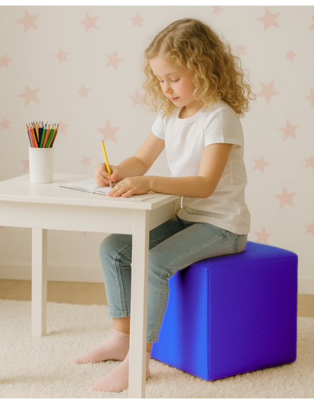Bean bag stolac cube plavi EMI