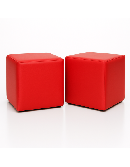 Bean bag stolac cube crvena EMI