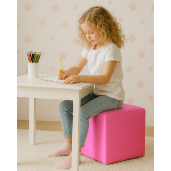 Bean bag stolac cube roza EMI