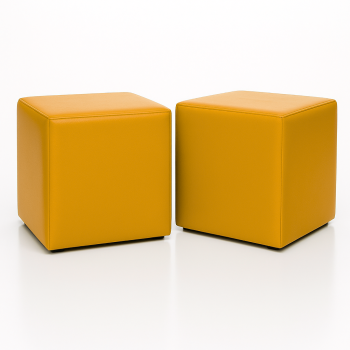 Bean bag stolac cube žuta EMI