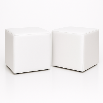 Bean bag stolac cube bijeli EMI