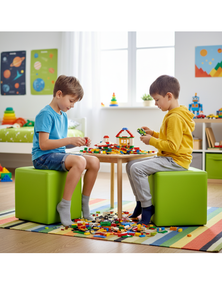 Bean bag stolac kocka limeta EMI