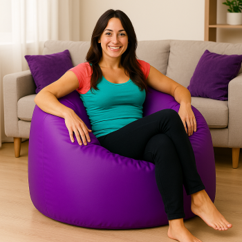 Bean bag kruškoljubičasta EMI