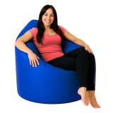 Bean bag kruška plava EMI