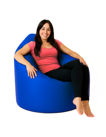 Bean bag kruška plava EMI