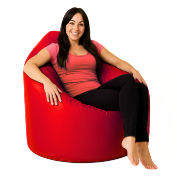 Bean bag kruška crvena EMI