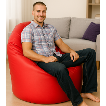 Bean bag kruška crvena EMI