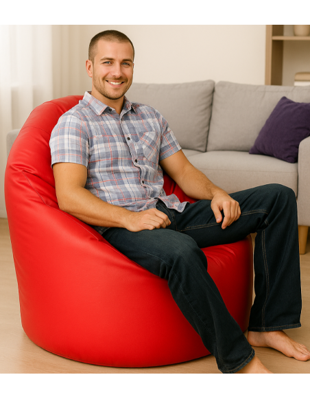 Bean bag kruška crvena EMI