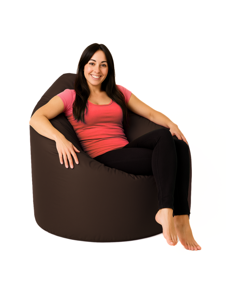 Bean bag tamnosmeđa kruška EMI