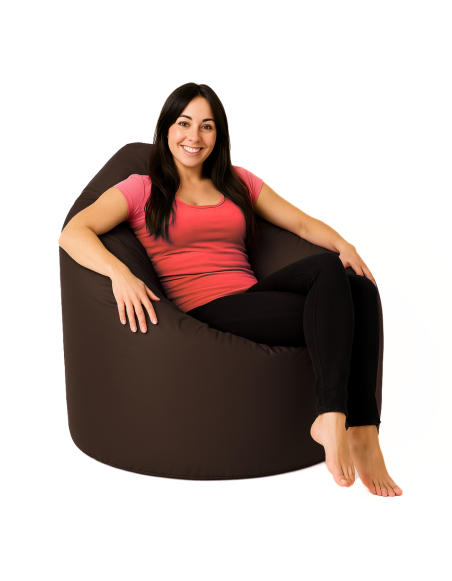 Bean bag tamnosmeđa kruška EMI