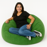 Lopta za beanbag zelena antilop zelena EMI