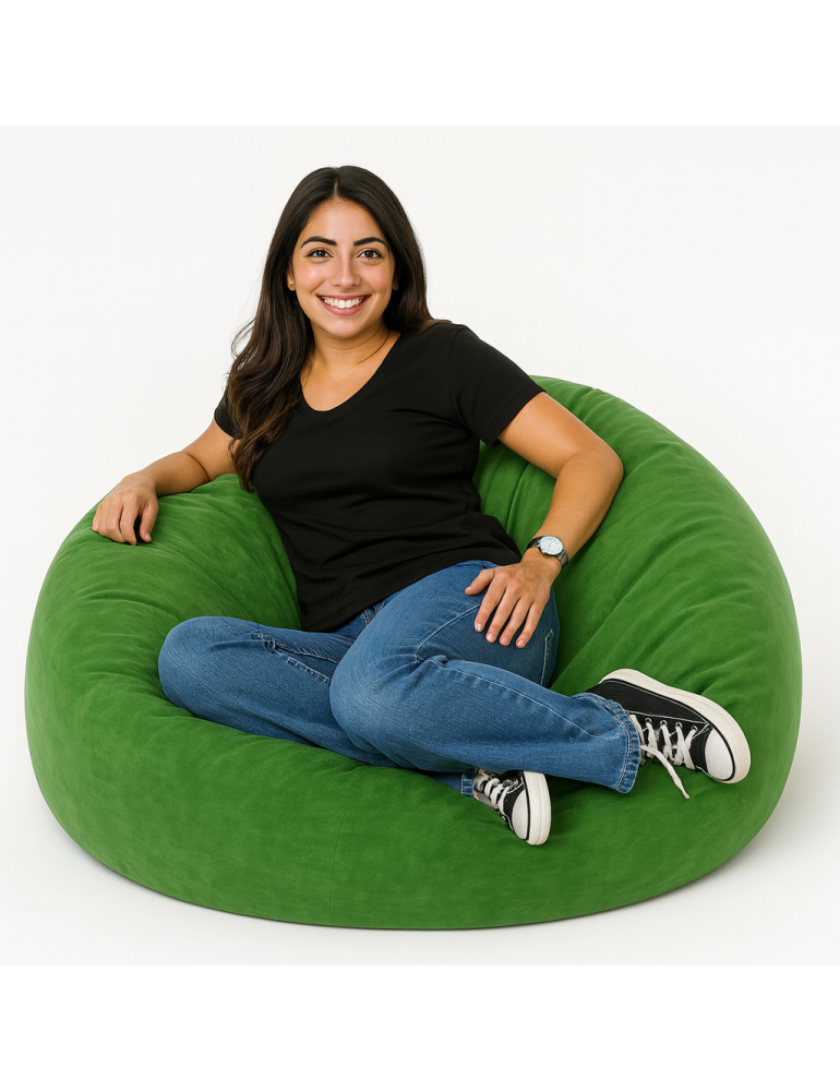 Lopta za beanbag zelena antilop zelena EMI